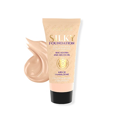 Тональный крем Vollare Silky touch Увлажняющий и кроющий №66 30 мл