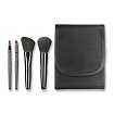 Набор кисточек мини "Черный классич. с зеркалом" (4 шт)