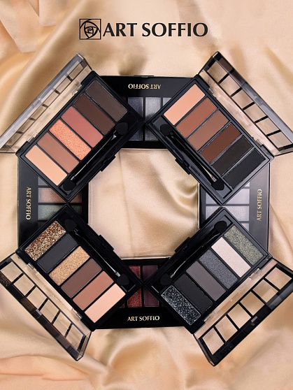 Палетка теней для глаз Art Soffio Creates Graphics - 07 Легенды Морокко