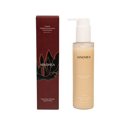 AINOHEA Очищающая пенка Chaom Nobleberry 150 ml